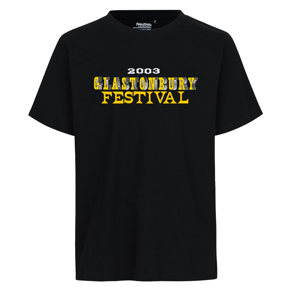 2003 STANLEY DONWOOD UNISEX T-SHIRT (MADE WITH FAIRTRADE COTTON) - S / Black