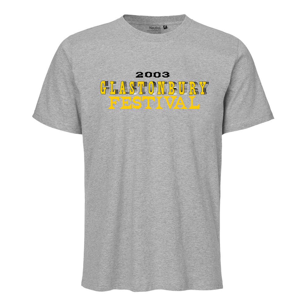 2003 STANLEY DONWOOD UNISEX T-SHIRT (MADE WITH FAIRTRADE COTTON) - S / Sport Grey