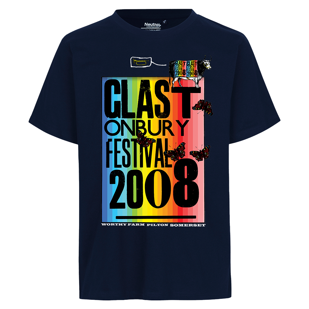 2008 STANLEY DONWOOD UNISEX T-SHIRT (MADE WITH FAIRTRADE COTTON) - S / NAVY