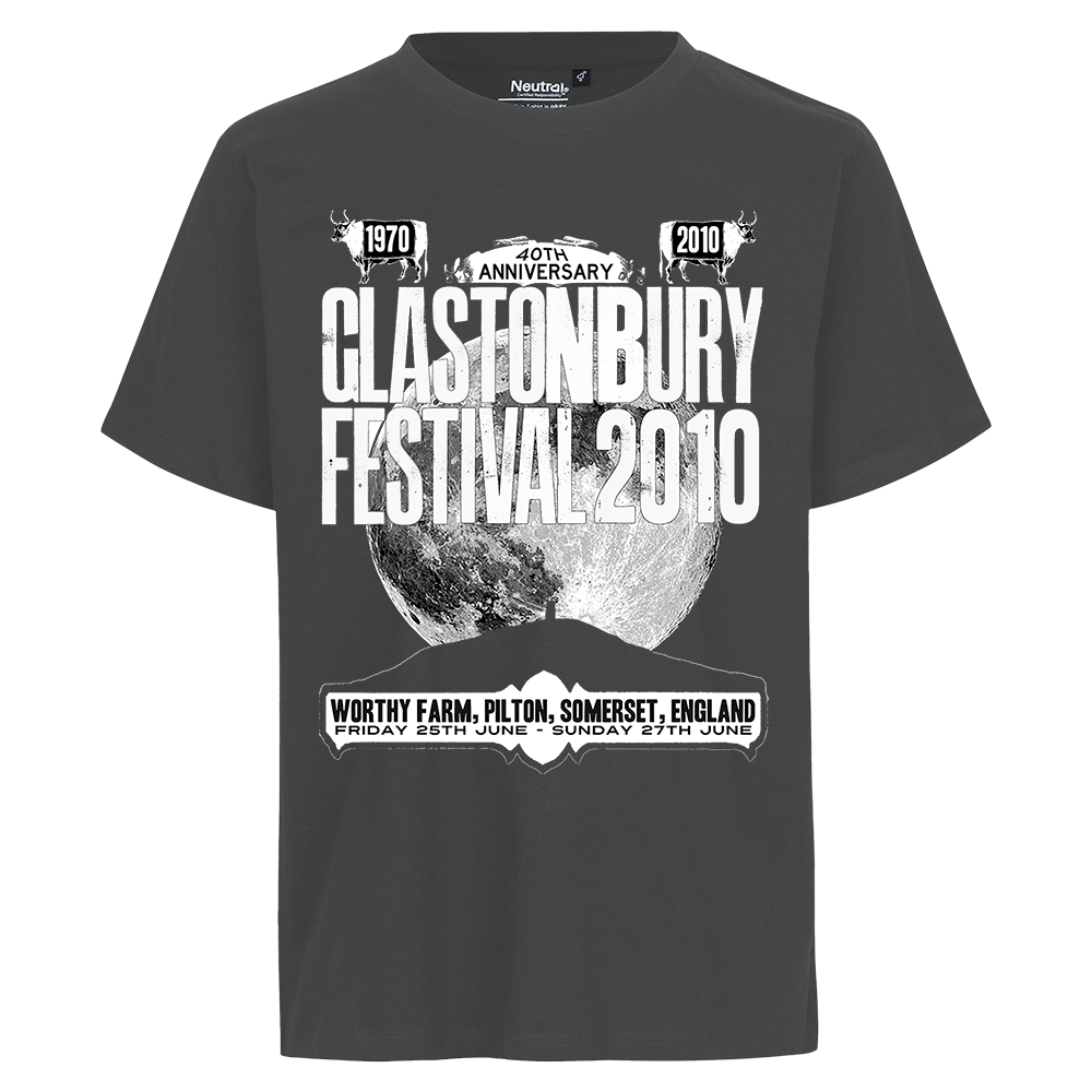 2010 STANLEY DONWOOD UNISEX T-SHIRT (MADE WITH FAIRTRADE COTTON) - S / Charcoal