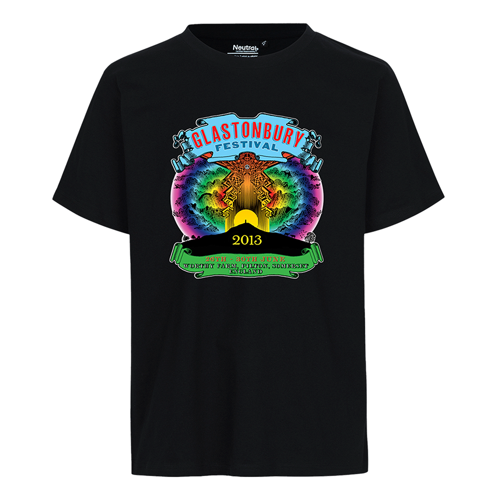 2013 STANLEY DONWOOD UNISEX T-SHIRT (MADE WITH FAIRTRADE COTTON) - S / Black