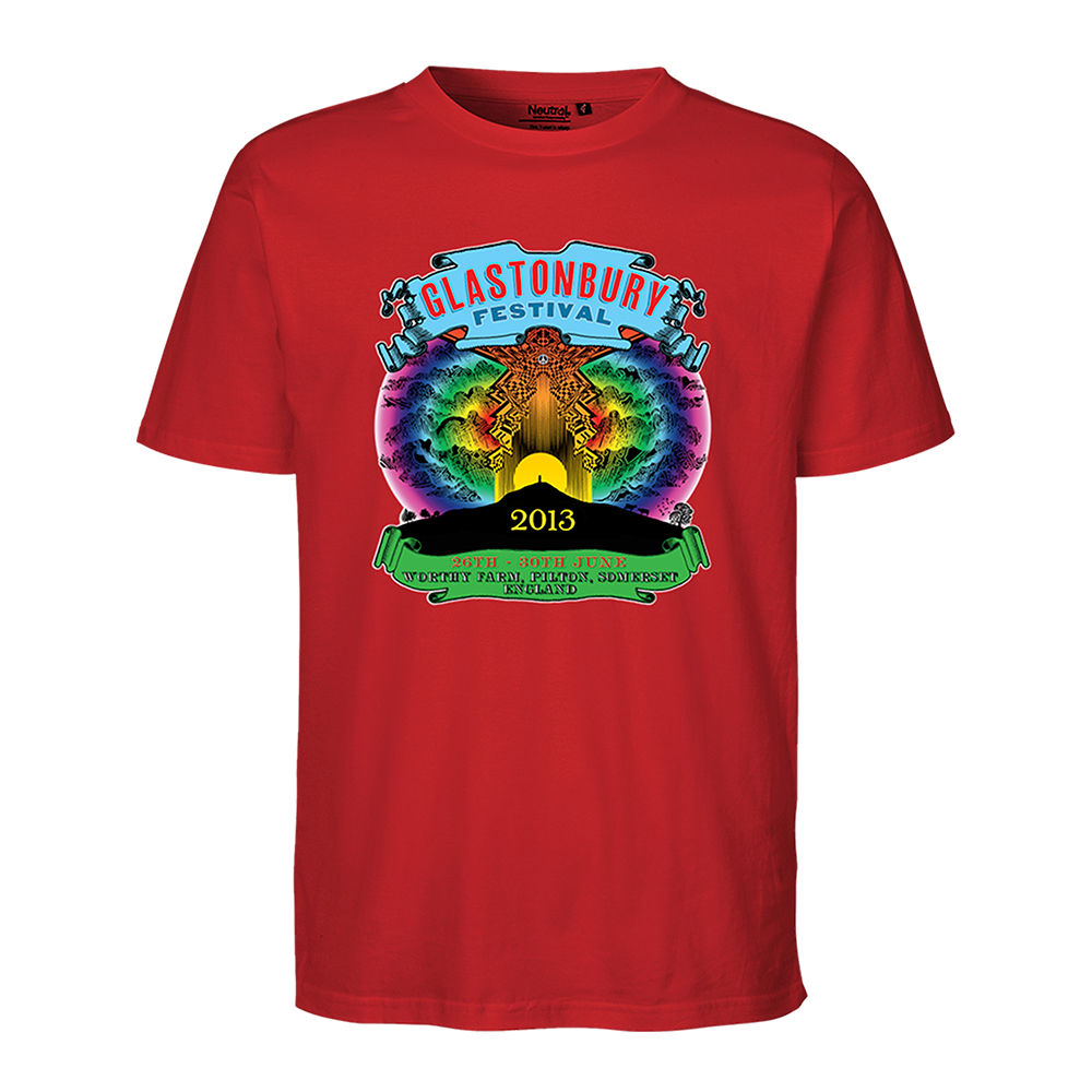 2013 STANLEY DONWOOD UNISEX T-SHIRT (MADE WITH FAIRTRADE COTTON) - S / Red