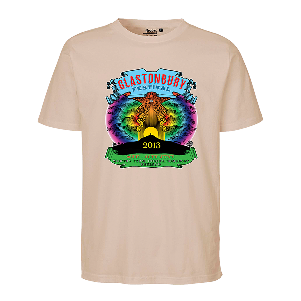 2013 STANLEY DONWOOD UNISEX T-SHIRT (MADE WITH FAIRTRADE COTTON) - S / Sand