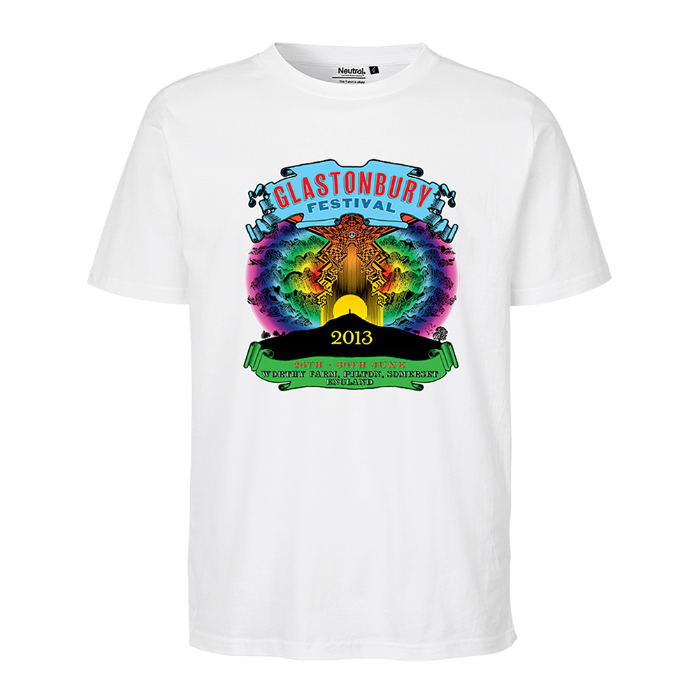 2013 STANLEY DONWOOD UNISEX T-SHIRT (MADE WITH FAIRTRADE COTTON) - S / White