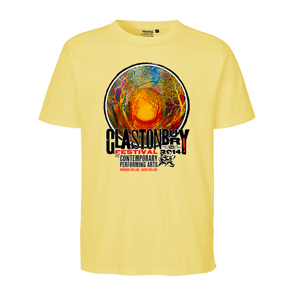 2014 STANLEY DONWOOD UNISEX T-SHIRT (MADE WITH FAIRTRADE COTTON) - S / Dusty Yellow