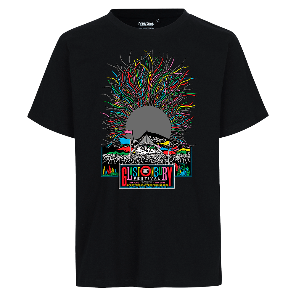 2017 STANLEY DONWOOD UNISEX T-SHIRT (MADE WITH FAIRTRADE COTTON) - S / Black
