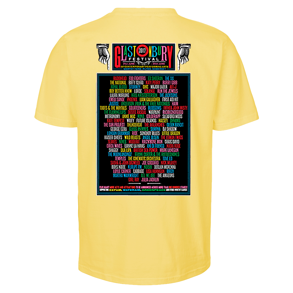 2017 STANLEY DONWOOD UNISEX T-SHIRT (MADE WITH FAIRTRADE COTTON)