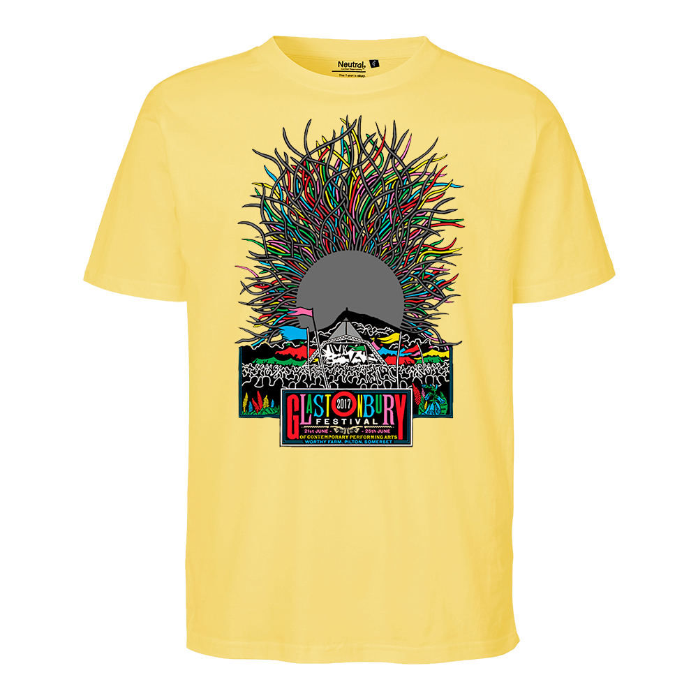 2017 STANLEY DONWOOD UNISEX T-SHIRT (MADE WITH FAIRTRADE COTTON) - S / Dusty Yellow