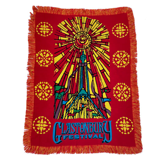 LIMITED EDITION ORGANIC COTTON 2025 GLASTONBURY BLANKET