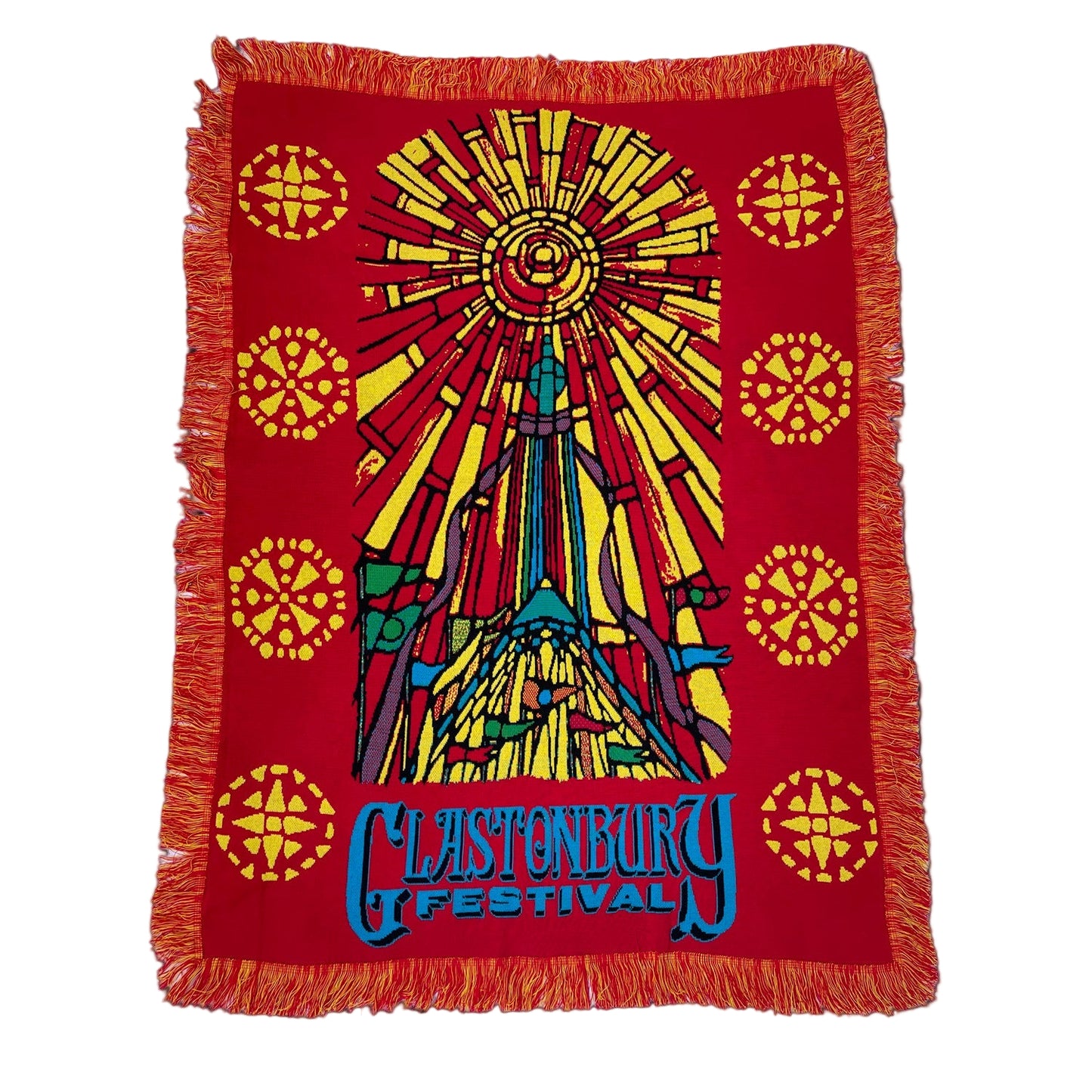LIMITED EDITION ORGANIC COTTON 2025 GLASTONBURY BLANKET