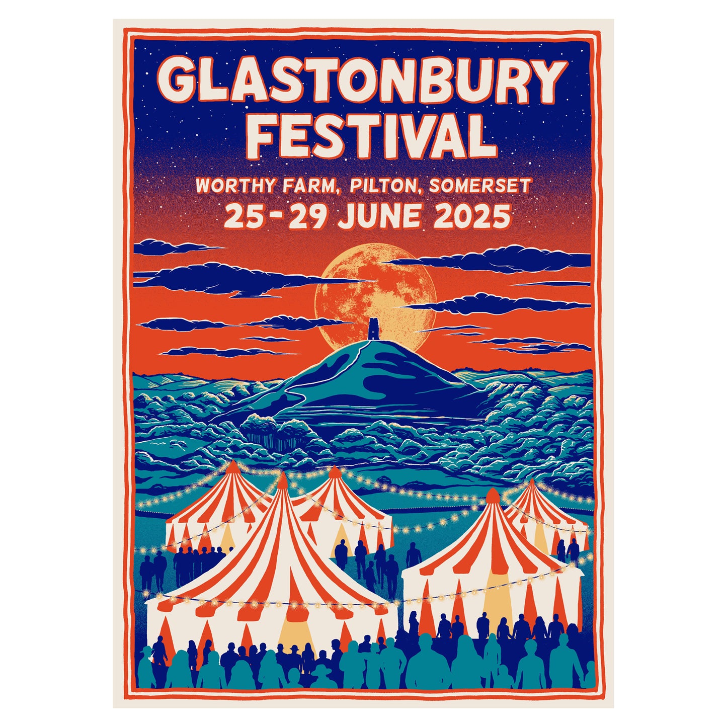 2025 TEA TOWEL (MADE WITH FAIRTRADE COTTON)