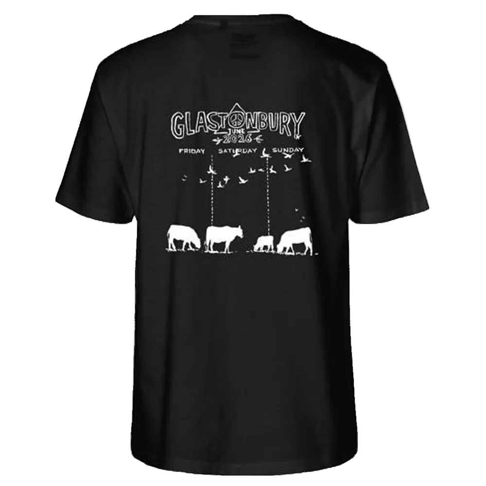 Fallow Year Black T-shirt (Made with Fair Trade & Organic Cotton)