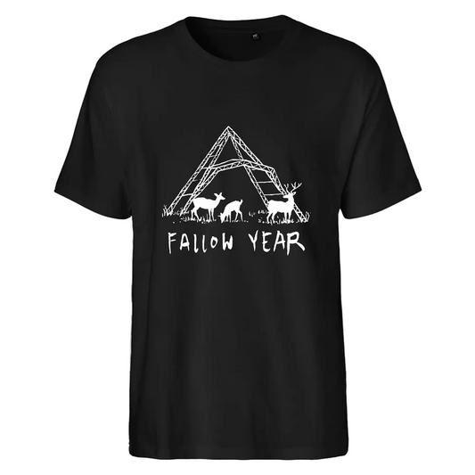 Fallow Year Black T-shirt (Made with Fair Trade & Organic Cotton)