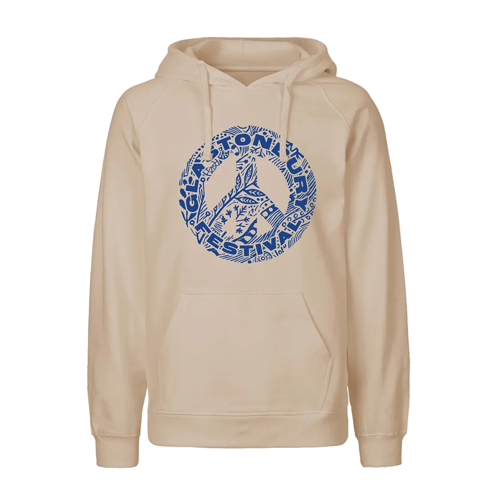 Glastonbury Peace Hoodie (Made with Fair Trade & Organic Cotton)