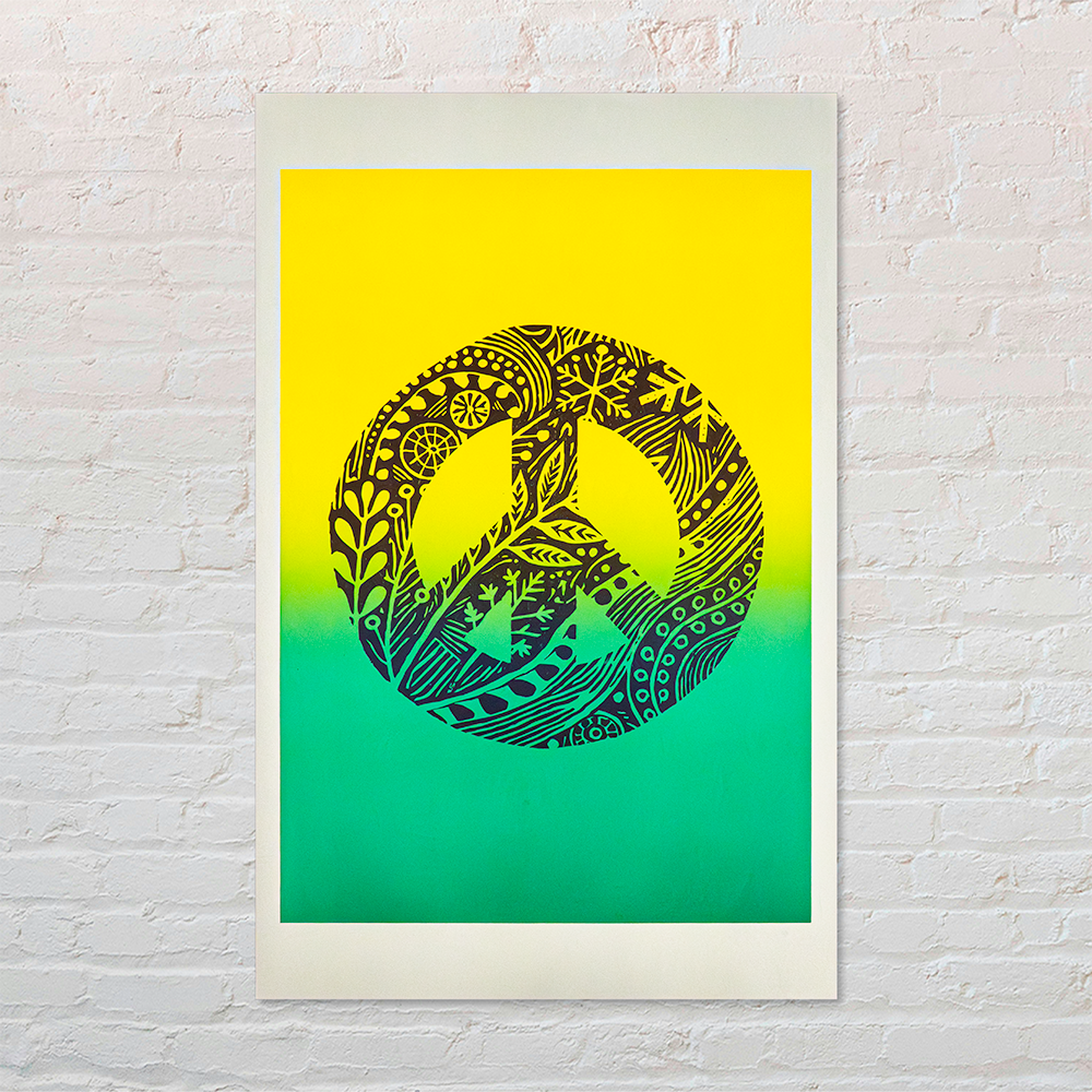2025 COLOUR CND GLASTONBURY FREE PRESS POSTER