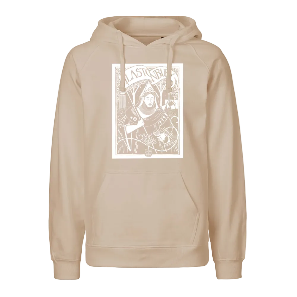 Glastonbury Sleeping Saint Hoodie (Made with Fair Trade & Organic Cotton)
