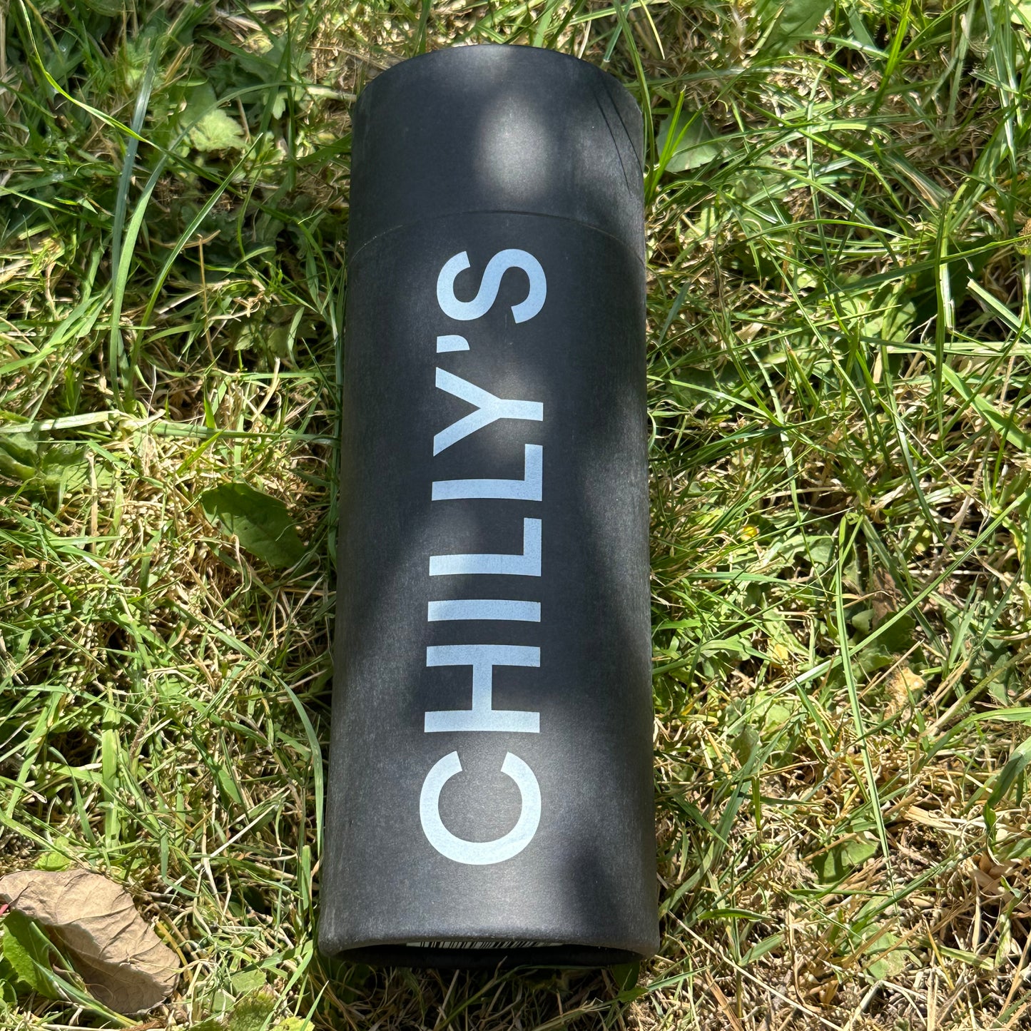 GLASTONBURY CHILLY’S KIDS BLACK LOGO BOTTLE