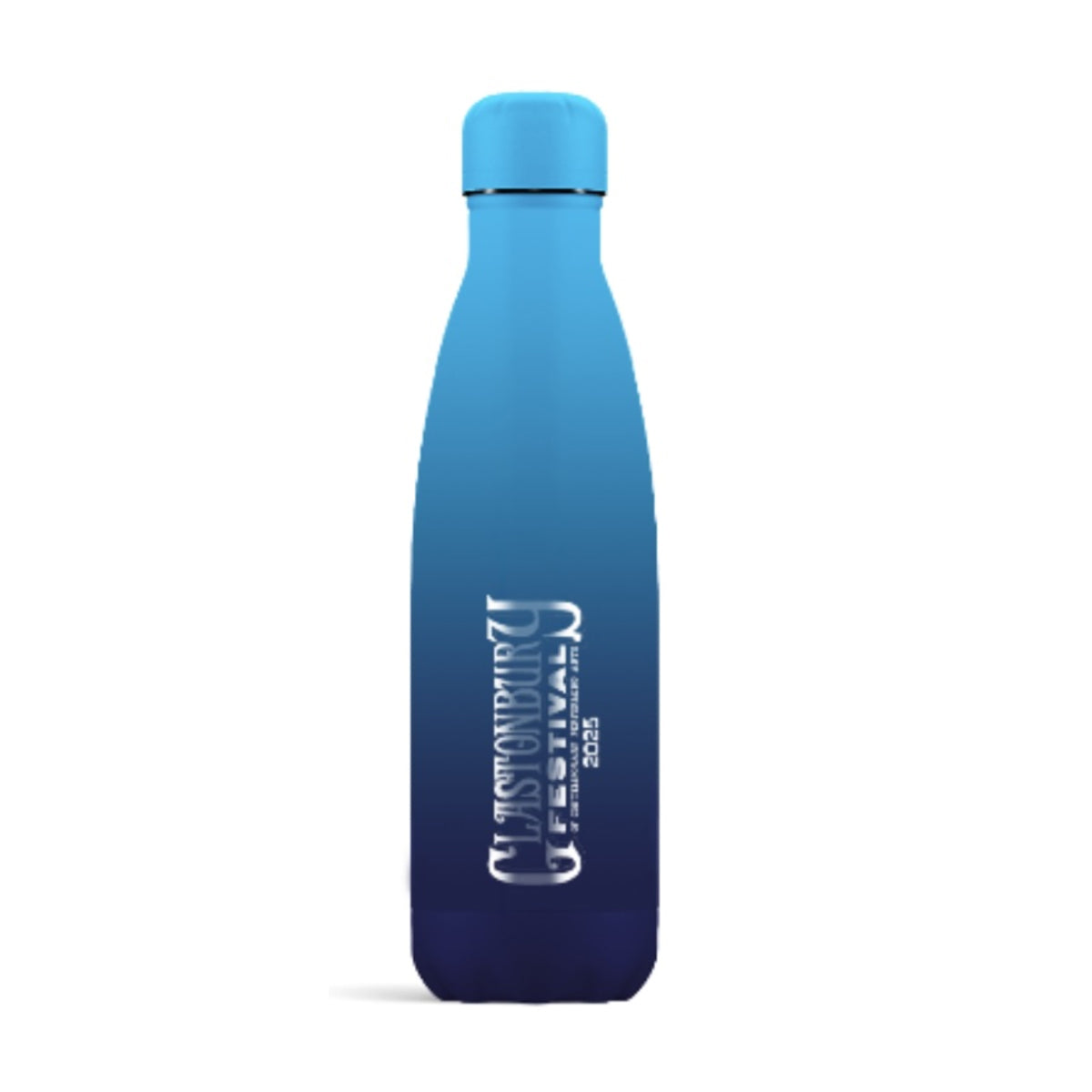 GLASTONBURY 2025 CHILLY’S BLUE GRADIENT BOTTLE
