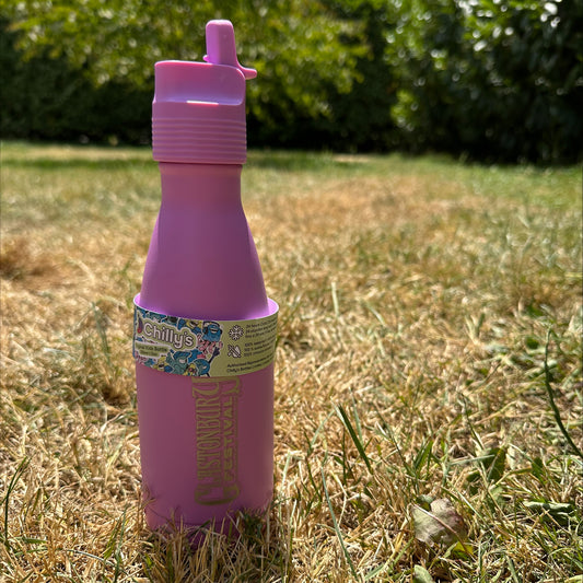 GLASTONBURY CHILLY’S PINK KIDS SPORT CAP BOTTLE