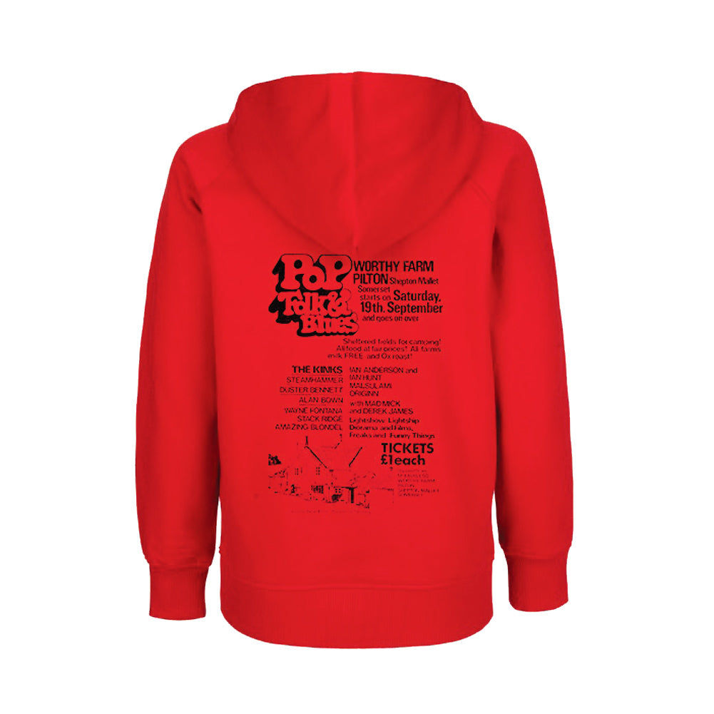 KIDS 1970 PILTON POP RED HOODIE - Misc