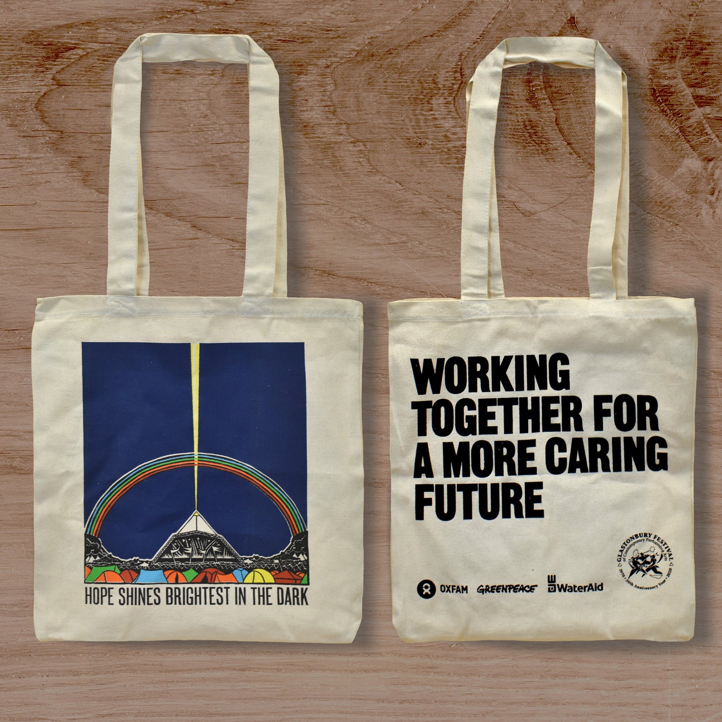 ’HOPE SHINES BRIGHTEST’ CHARITY TOTE BAG - Misc