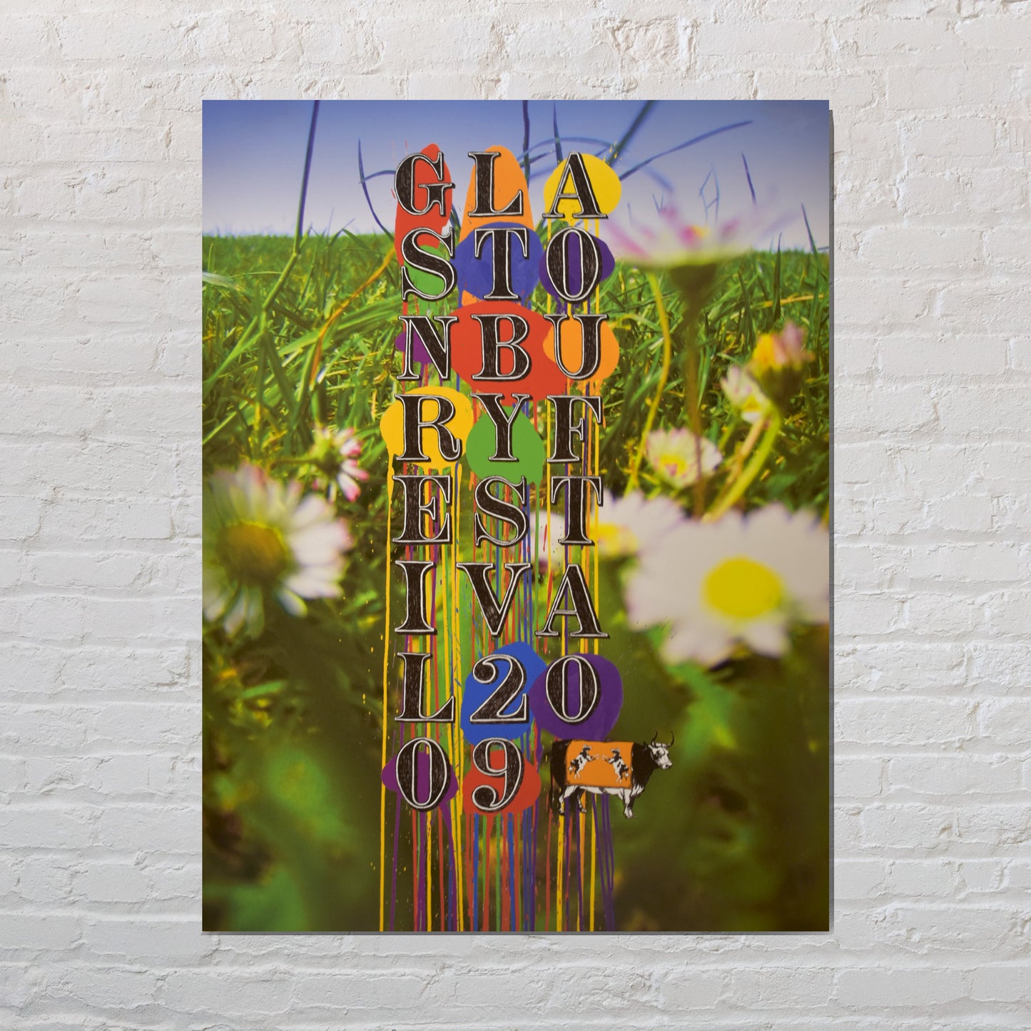 2009 Stanley Donwood Daisies Poster