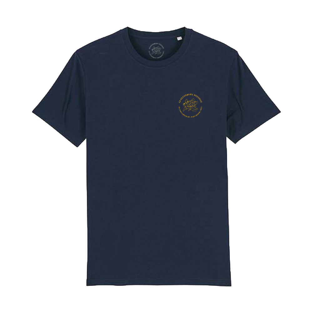 CLASSIC GLASTONBURY LOGO T-SHIRT - XXX-Large / Navy