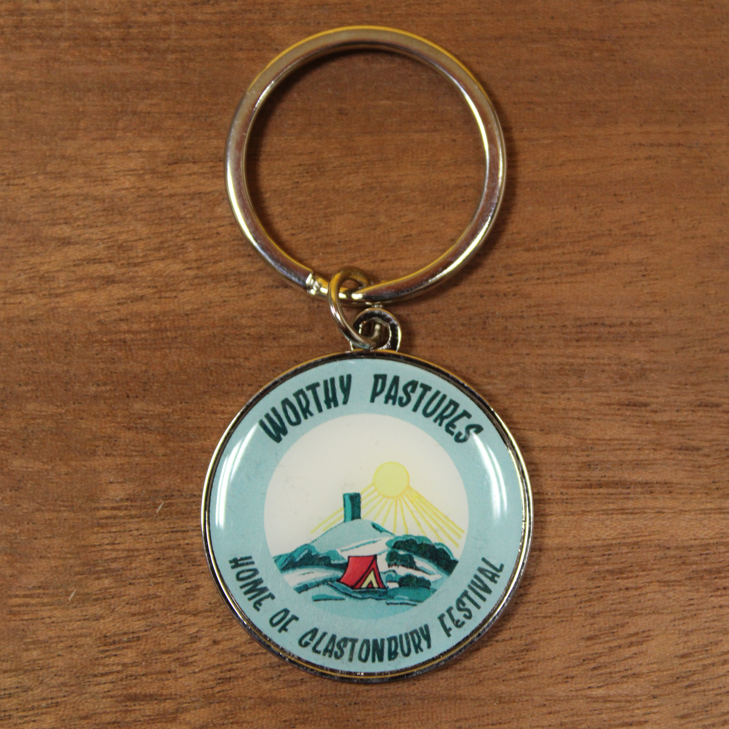 WORTHY PASTURES KEY RING