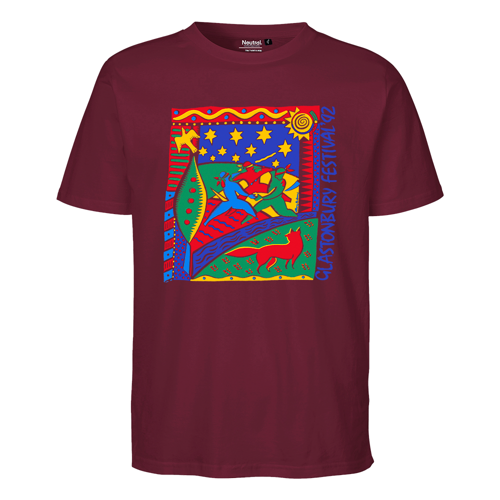 1992 UNISEX T-SHIRT (MADE WITH FAIRTRADE COTTON) - S / Bordeaux