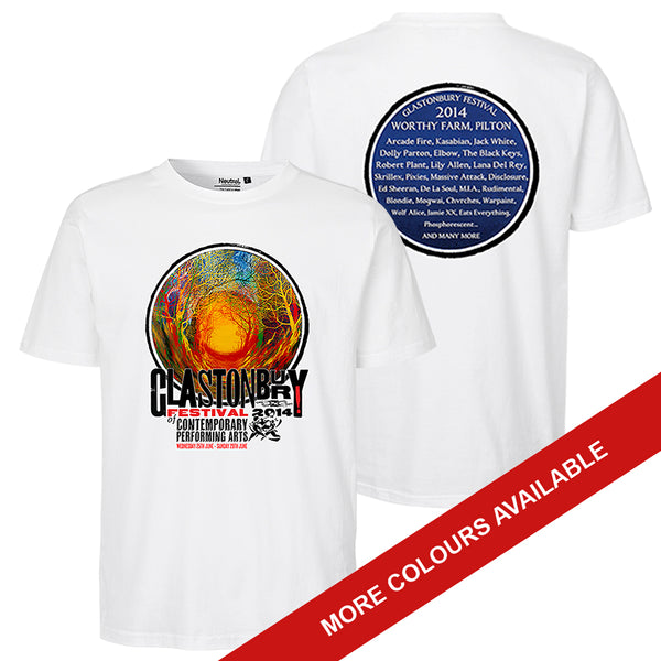 2014 STANLEY DONWOOD UNISEX T-SHIRT (MADE WITH FAIRTRADE COTTON)