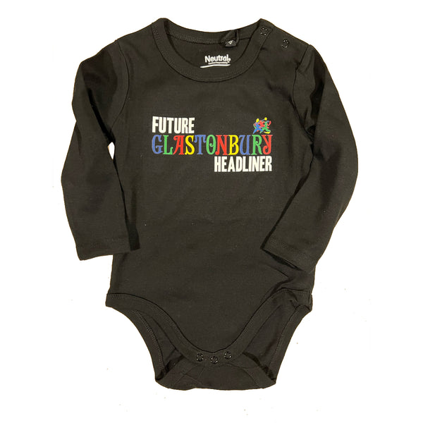 Future Headliner Babies Long Sleeve Bodysuit (Made with FairTrade cotton)