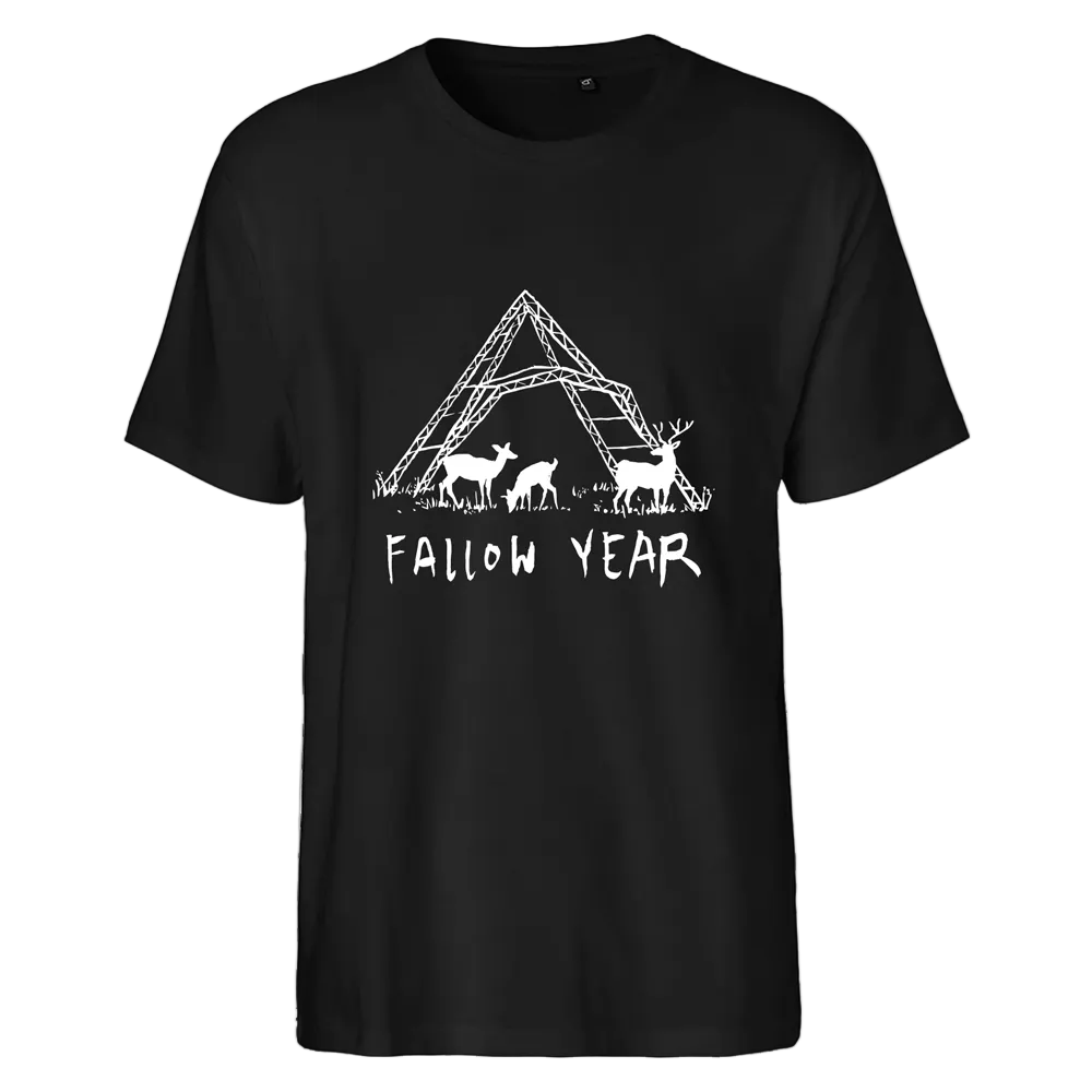 Fallow Year Black T-shirt (Made with Fair Trade & Organic Cotton)