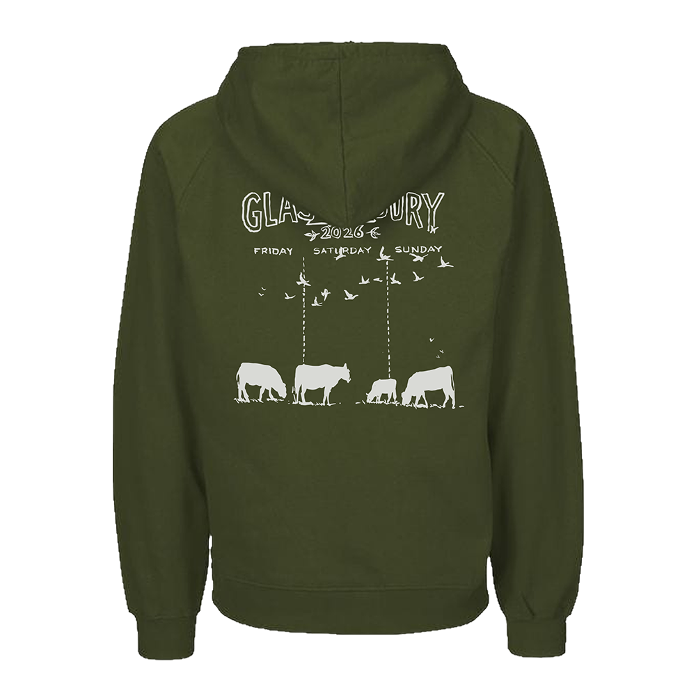 Olive 2026 Glastonbury Fallow Year Hoodie  (Made with Fair Trade & Organic Cotton)