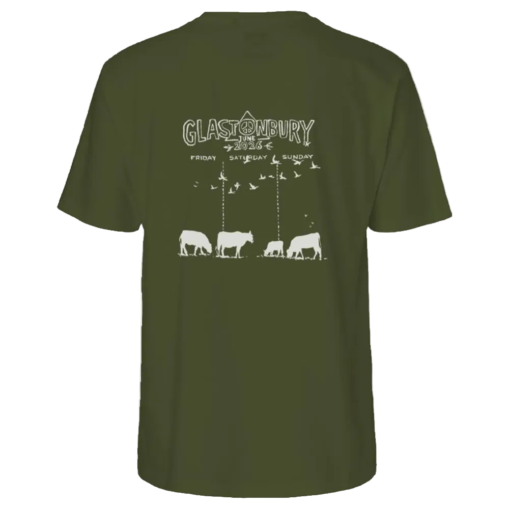 Fallow Year Military Green T-shirt (Made with Fair Trade & Organic Cotton)