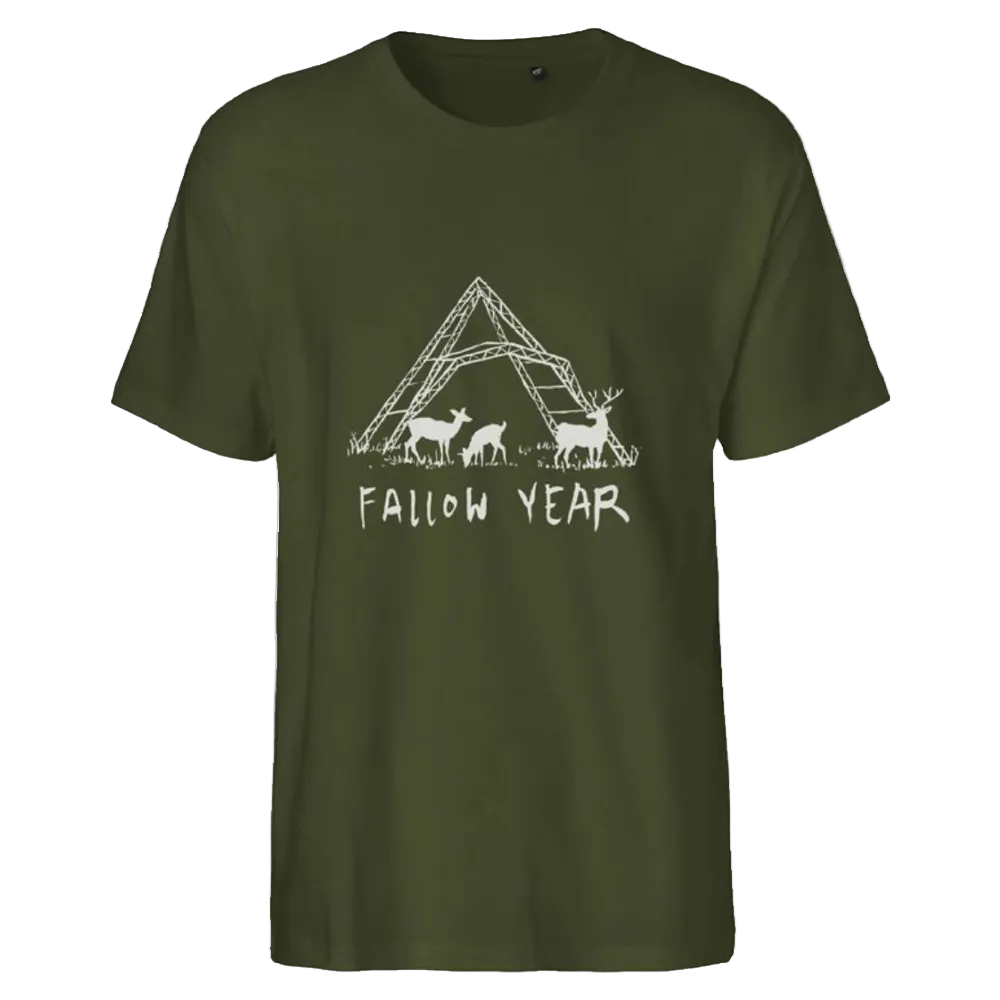 Fallow Year Military Green T-shirt (Made with Fair Trade & Organic Cotton)