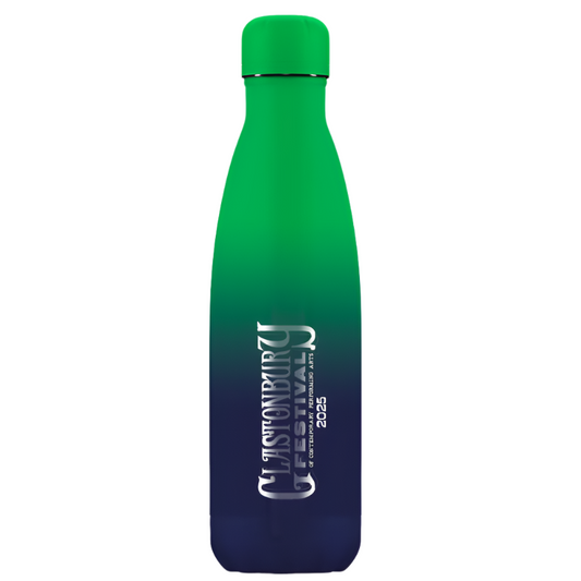GLASTONBURY 2025 CHILLY’S GREEN GRADIENT BOTTLE