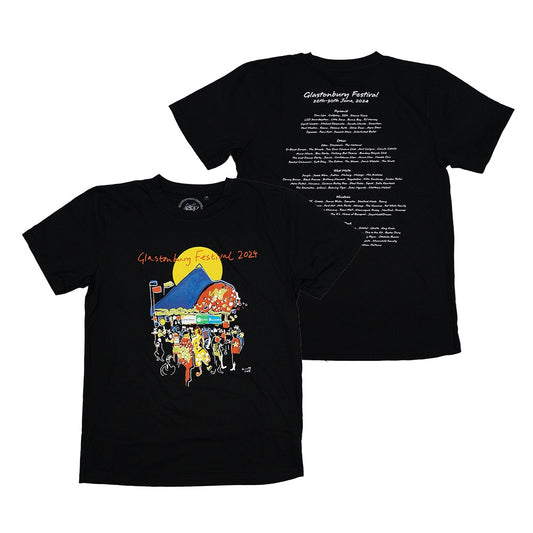 2024 KURT JACKSON BLACK UNISEX T-SHIRT (MADE WITH FAIRTRADE COTTON)