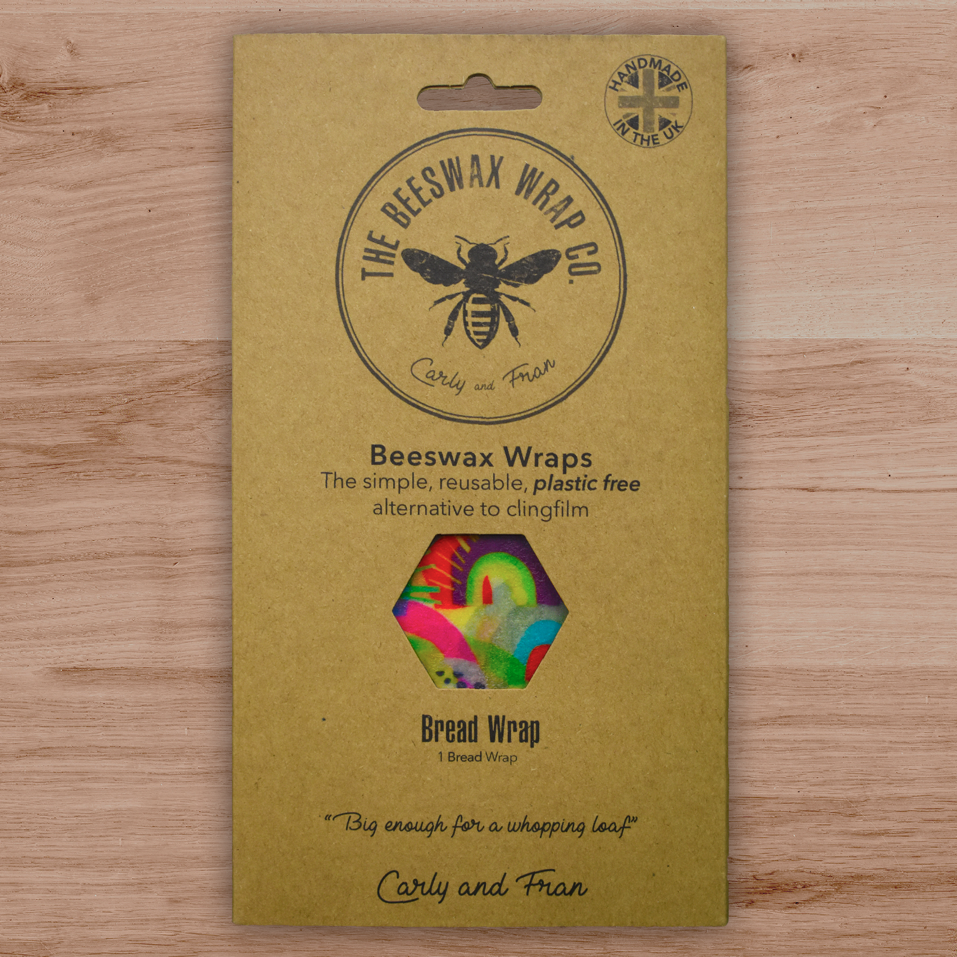 Oxfam Rainbow Beeswax Wrap - Misc