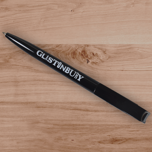 Typographic Black Pen