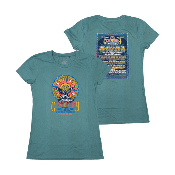 2024 WINDROSE TEAL FITTED T-SHIRT (MADE WITH FAIRTRADE COTTON)