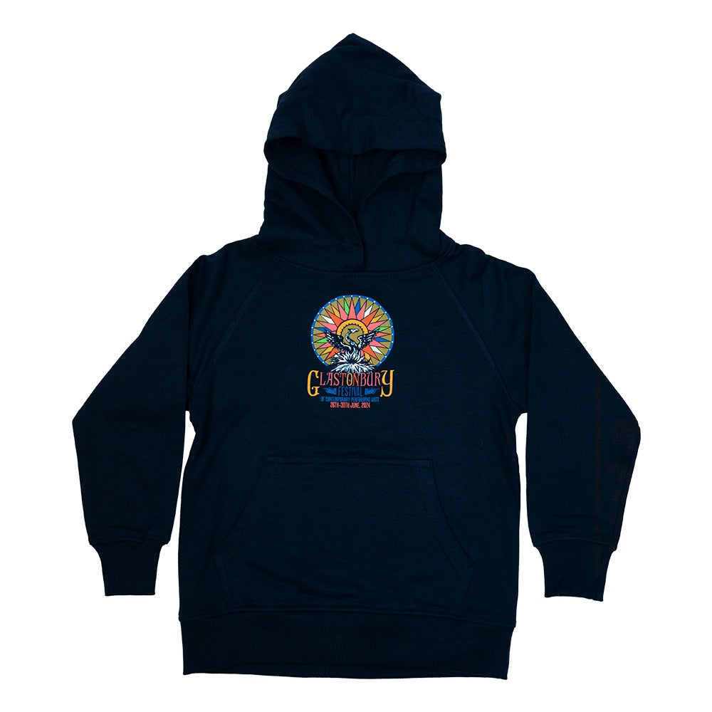 2024 WINDROSE KIDS HOODIE (MADE WITH FAIRTRADE COTTON) - 2-4 years / NAVY