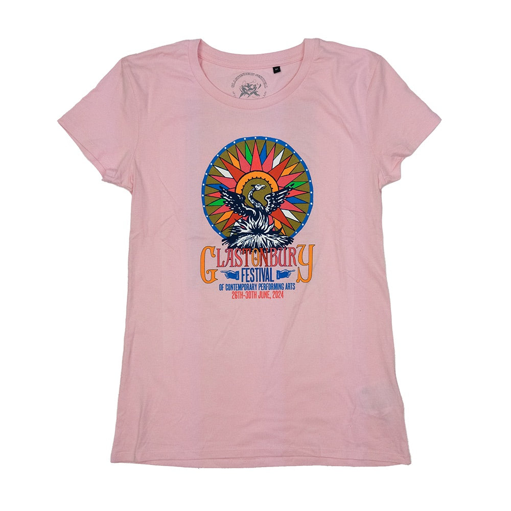 2024 WINDROSE FITTED T-SHIRT (MADE WITH FAIRTRADE COTTON) - X-Small / PINK