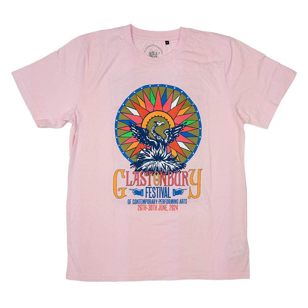 2024 WINDROSE UNISEX T-SHIRT (MADE WITH FAIRTRADE COTTON) - Small / Pink