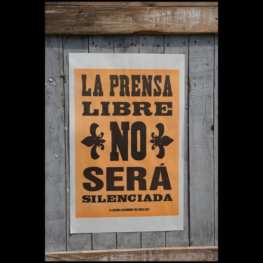 LA PRENSA BLOCK COLOUR 2024 FREE PRESS PRINT