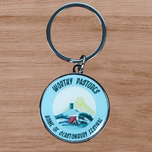 WORTHY PASTURES KEY RING