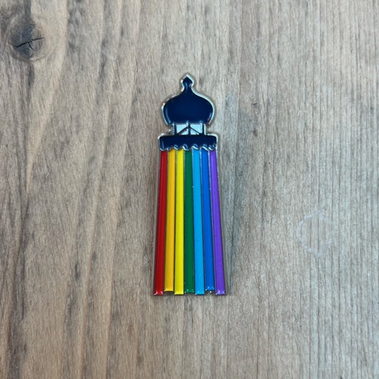 The Park Ribbon Tower Pin Badge