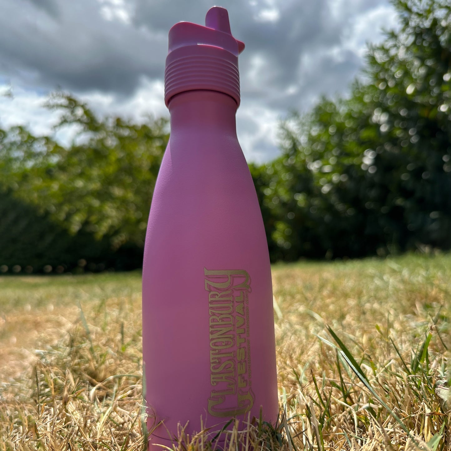 GLASTONBURY CHILLY’S PINK KIDS SPORT CAP BOTTLE