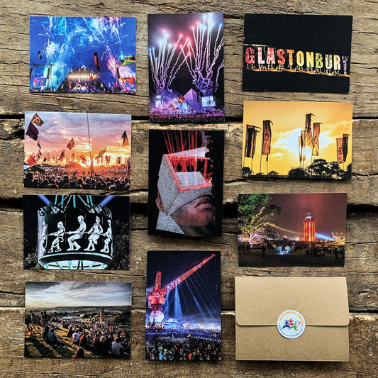 GLASTONBURY POSTCARD SET - Misc