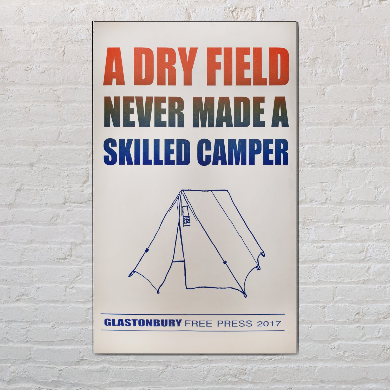 2017 Art Poster Dry Field - Misc