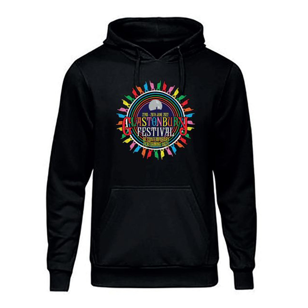 2022 Official Glastonbury Festival Hoodie - Small / Black